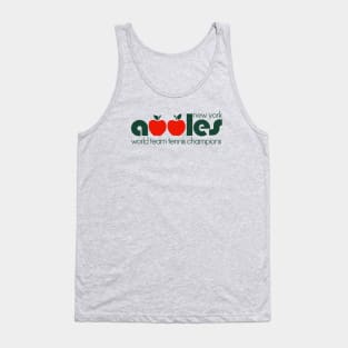 Defunct New York Apples WTT Tennis Champs 1977 Tank Top